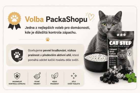 Volba PackaShopu Svěží kočičí toaleta